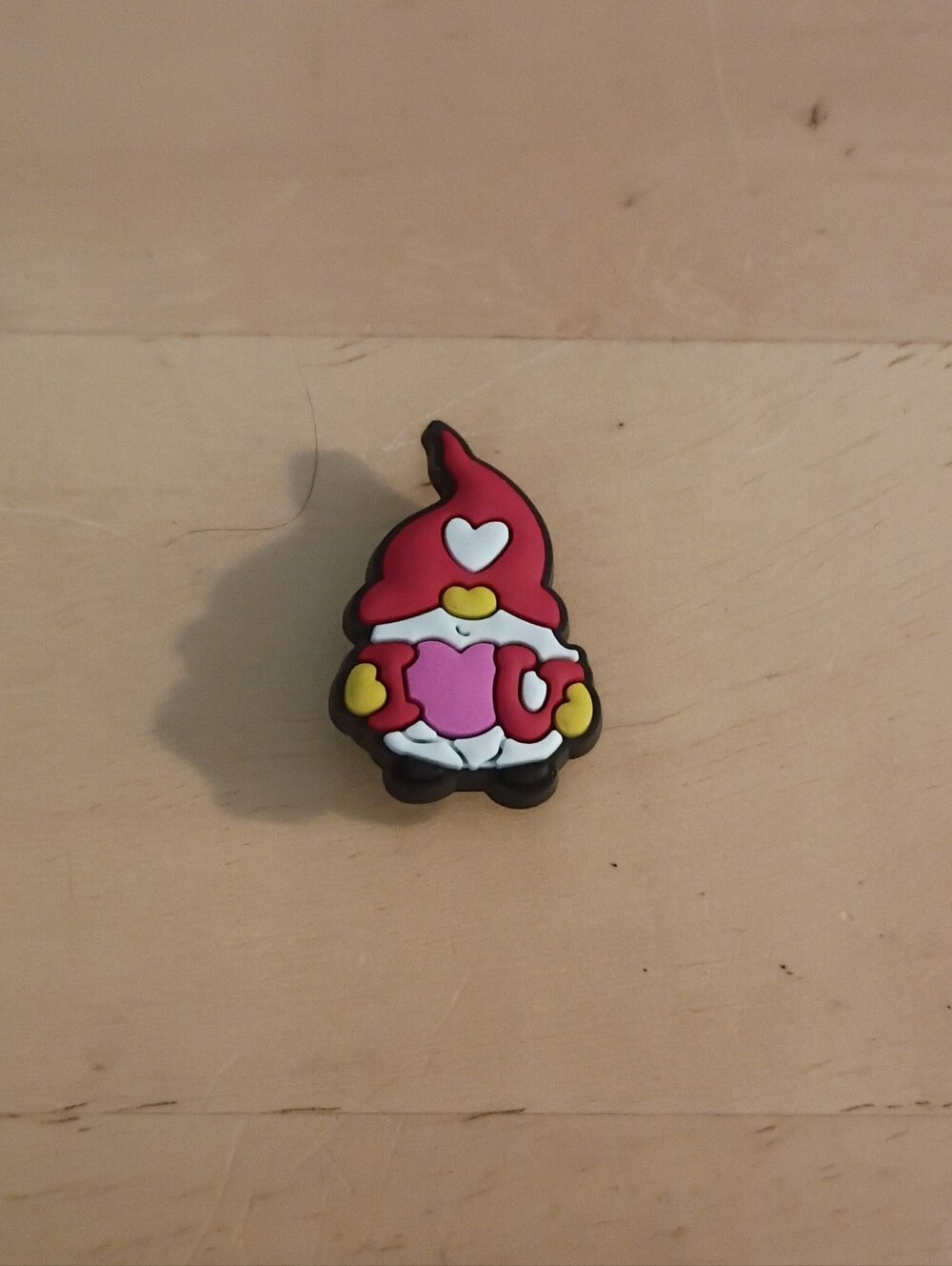 10 for $10 Jibbitz Croc Charms - Gnome w/ Red Hat & I ❤️ U - New